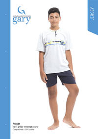 BOY'S PAJAMA M/M P45034 Tellini S.r.l. Wholesale Clothing